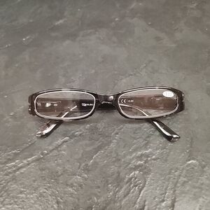 Kerecsen Women's Oval Reading Glasses +3.00 Multicolor Spring Purple Tortoise